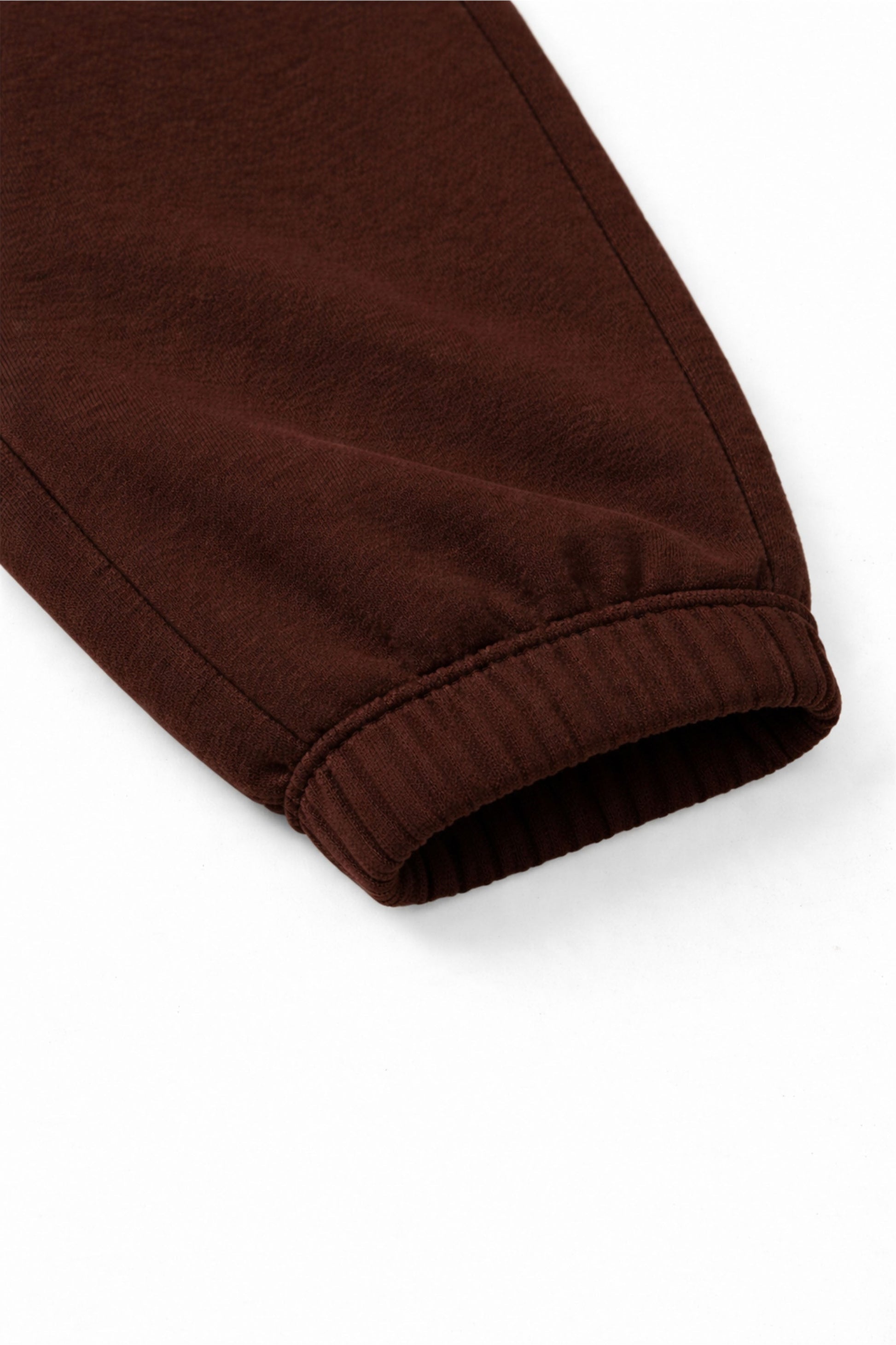 XAPE Classic Brush Script Joggers - Chocolate