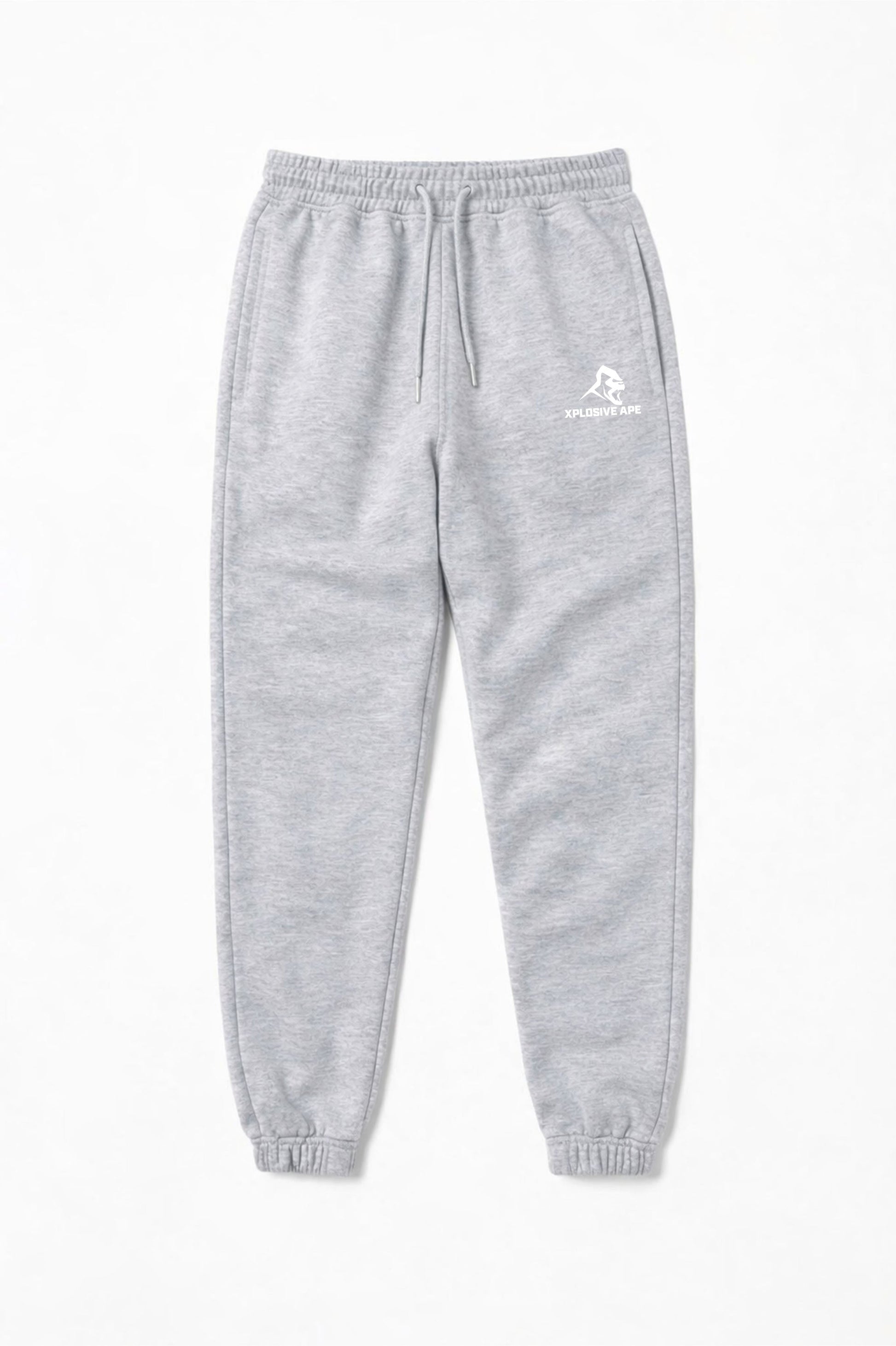 XAPE Classic Logo Joggers - Ash Grey
