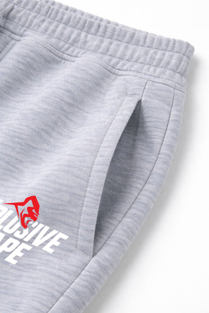XAPE Classic Stencil Logo Joggers - Heather Grey