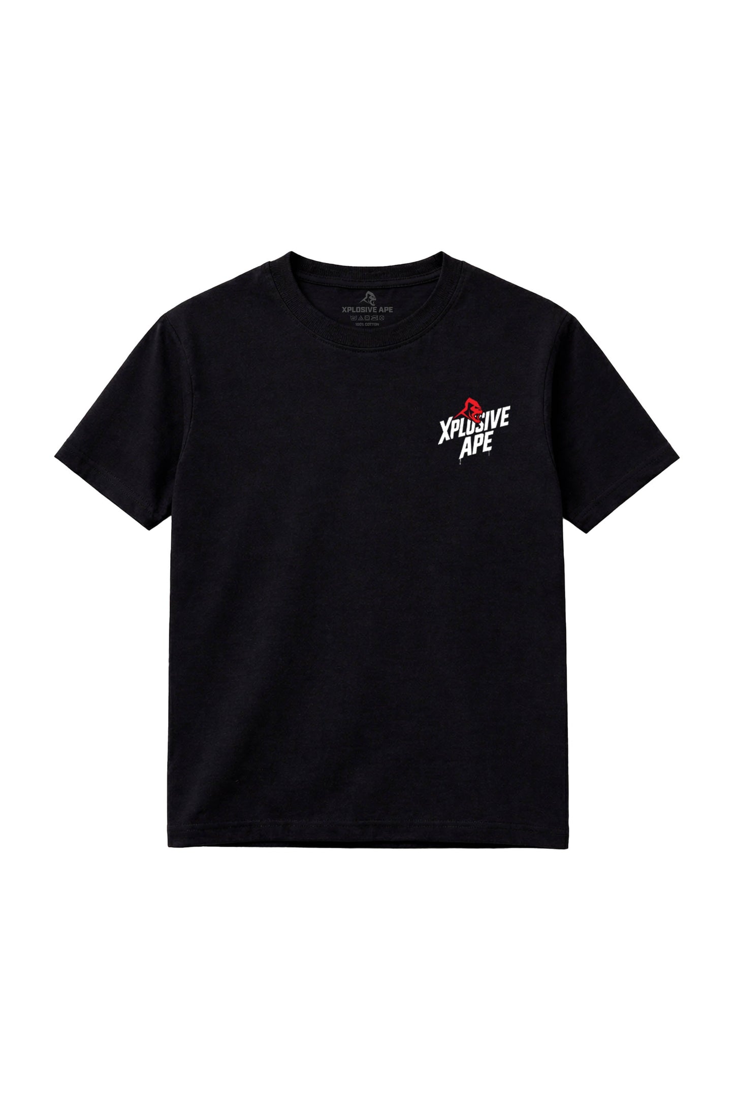 XAPE Classic Stencil Logo Tee - Black