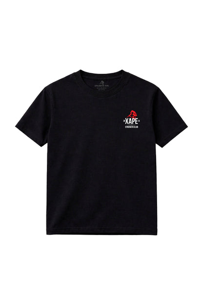 XAPE Classic Strength Club Tee - Black