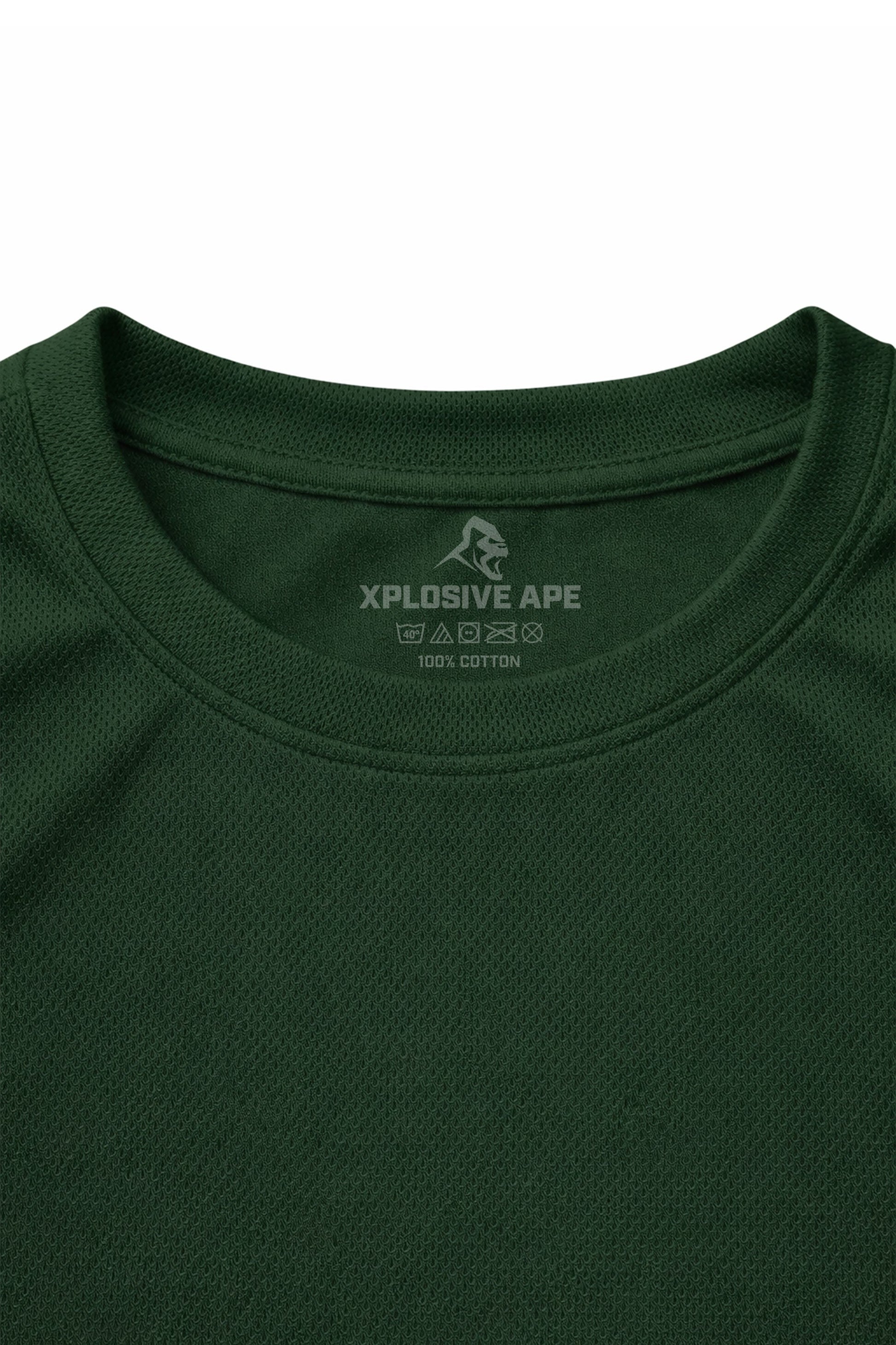 XAPE Classic Strength X Tech Tee - Forest Green