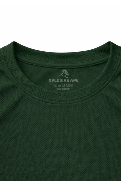 XAPE Classic Strength X Tech Tee - Forest Green