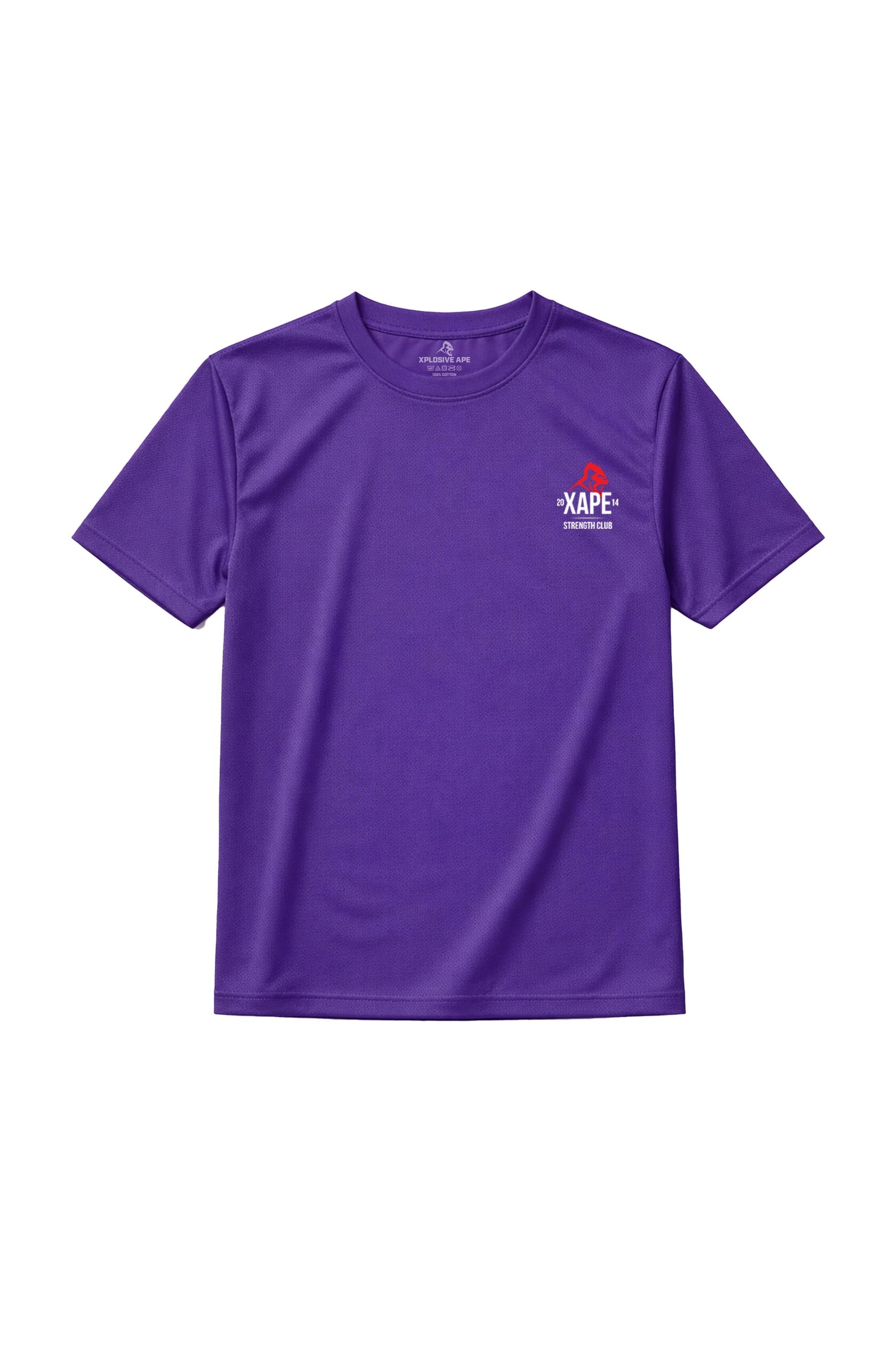 XAPE Classic Strength X Tech Tee - Purple