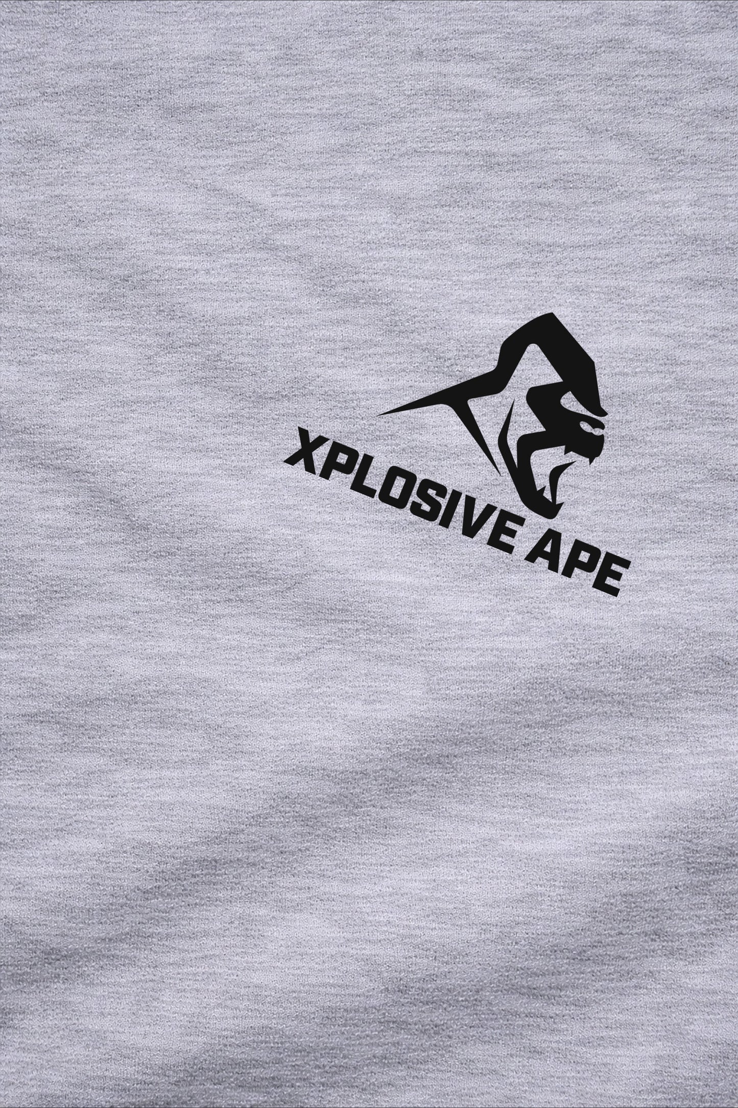 XAPE Classic V2 String Hoodie - Heather Grey