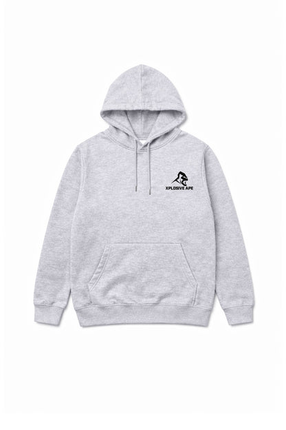 XAPE Classic V2 String Hoodie - Heather Grey