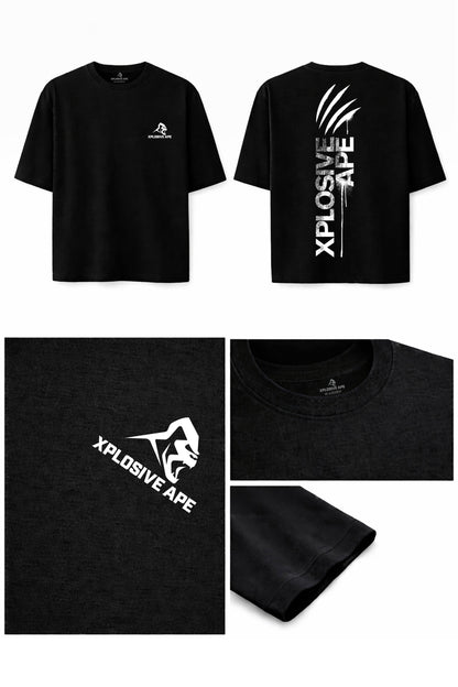 XAPE Claw V2 Oversized Tee - Black