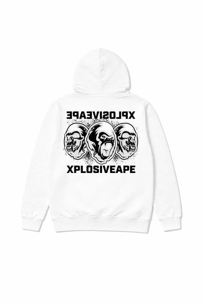 XAPE De-Evolve Hoodie - White