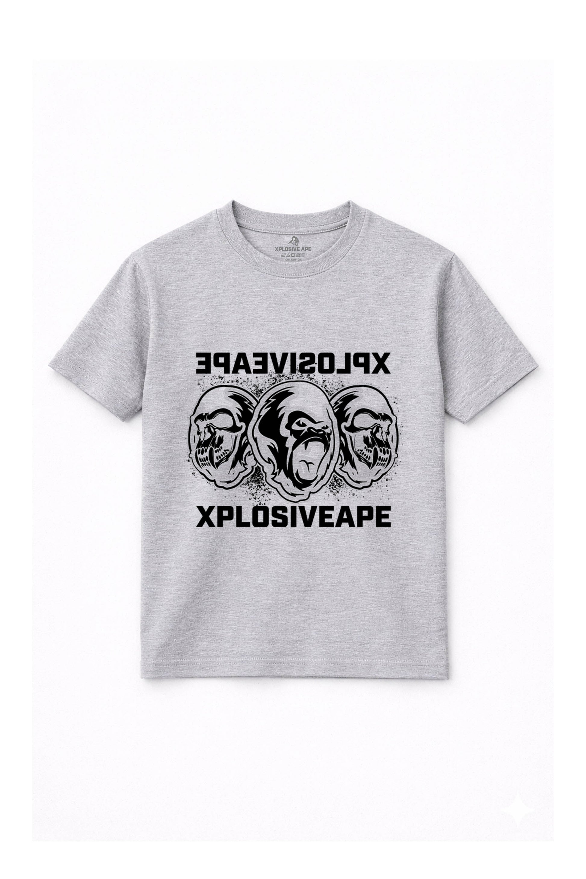 XAPE De-Evolve Tee - Sports Grey