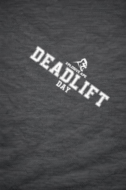 XAPE Deadlift Day V1 String Hoodie - Charcoal
