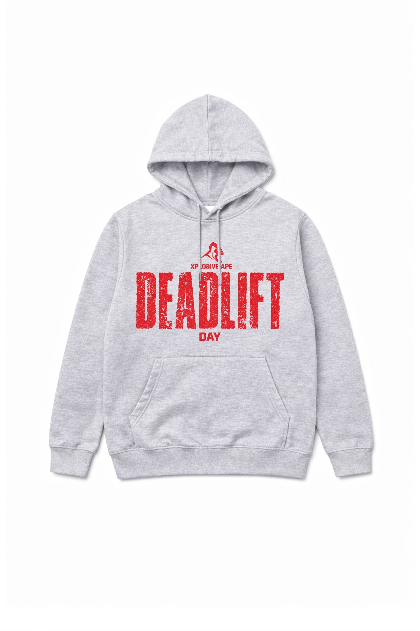 XAPE Deadlift Day V2 String Hoodie - Sports Grey