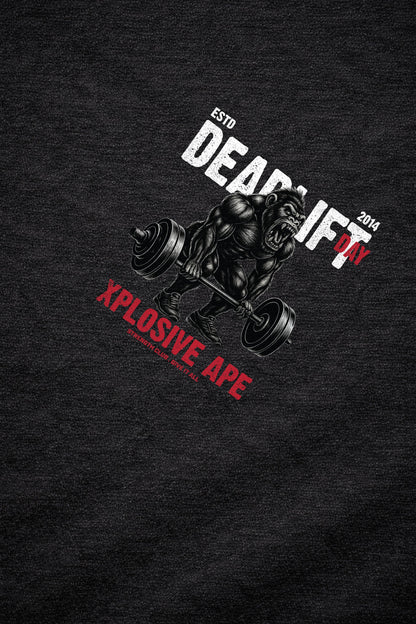 XAPE Deadlift Day V4 String Hoodie - Black