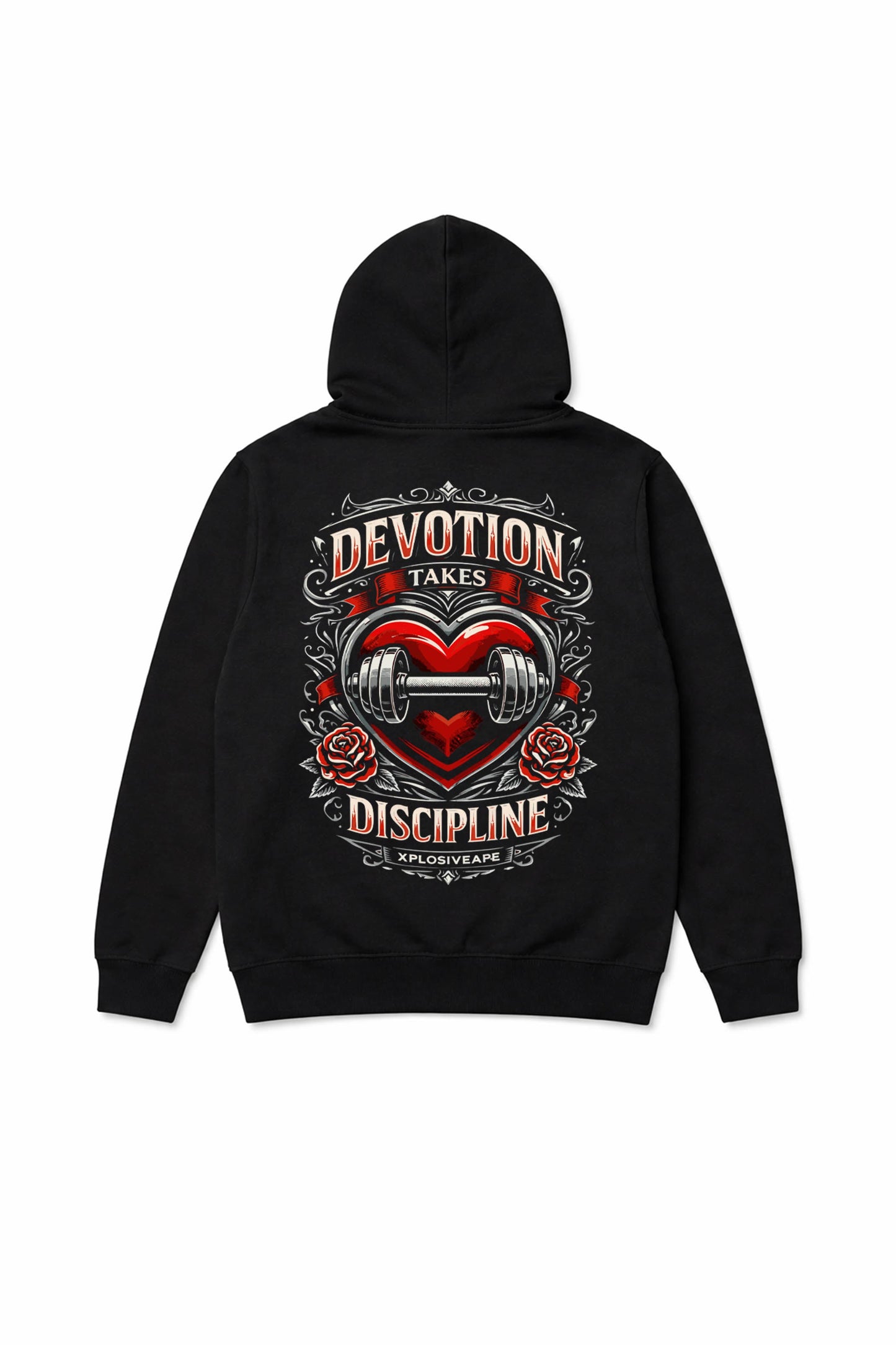 XAPE Devotion String Hoodie - Black