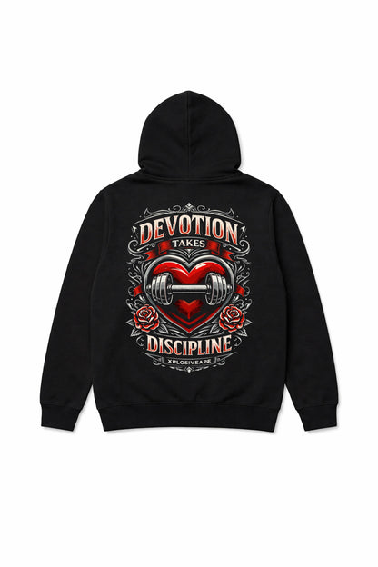 XAPE Devotion String Hoodie - Black