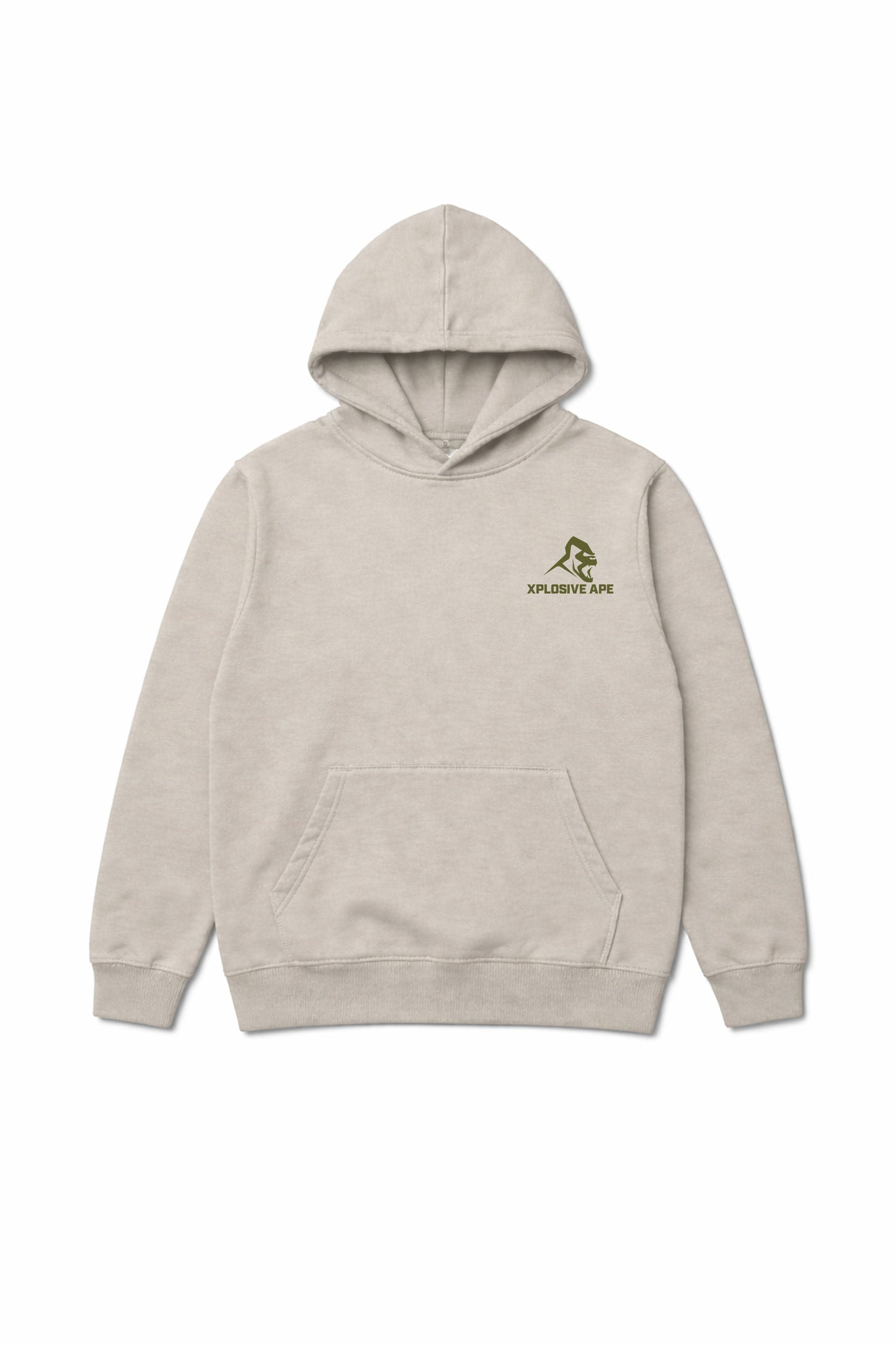 XAPE Discipline Hoodie - Stone