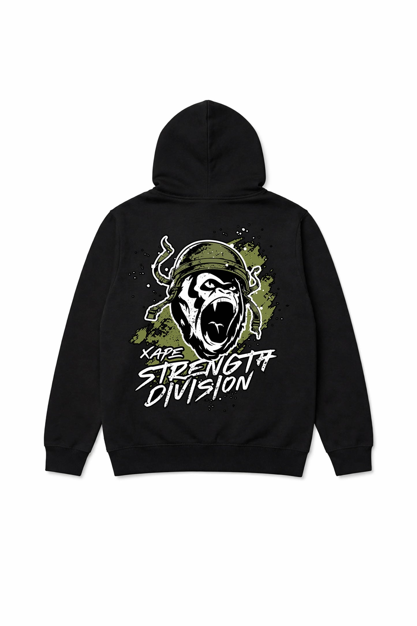 XAPE Division Hoodie - Black