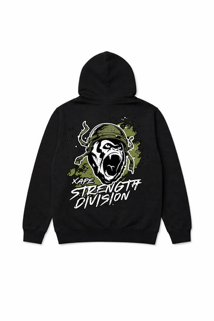 XAPE Division Hoodie - Black