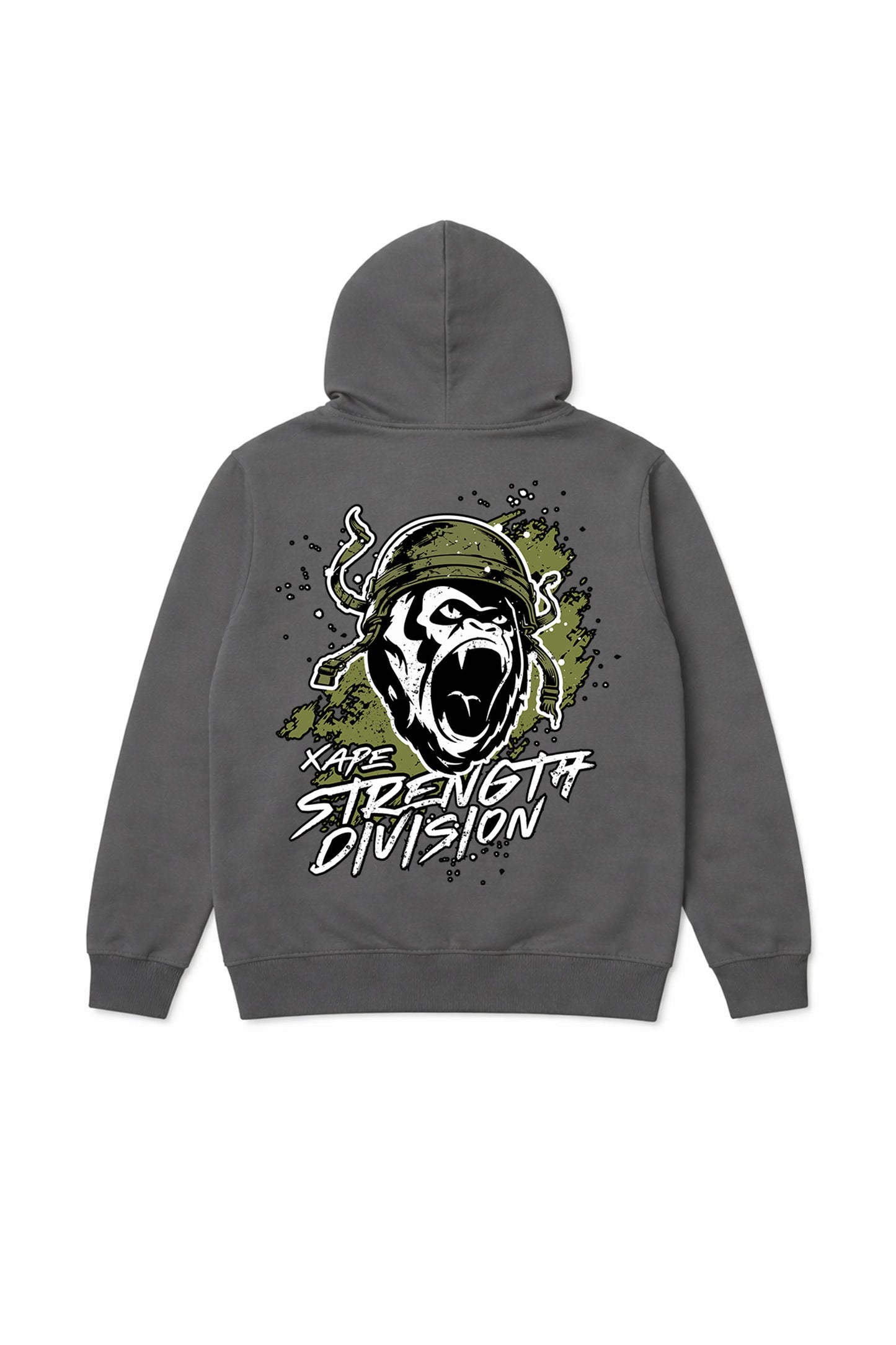XAPE Division Hoodie - Charcoal