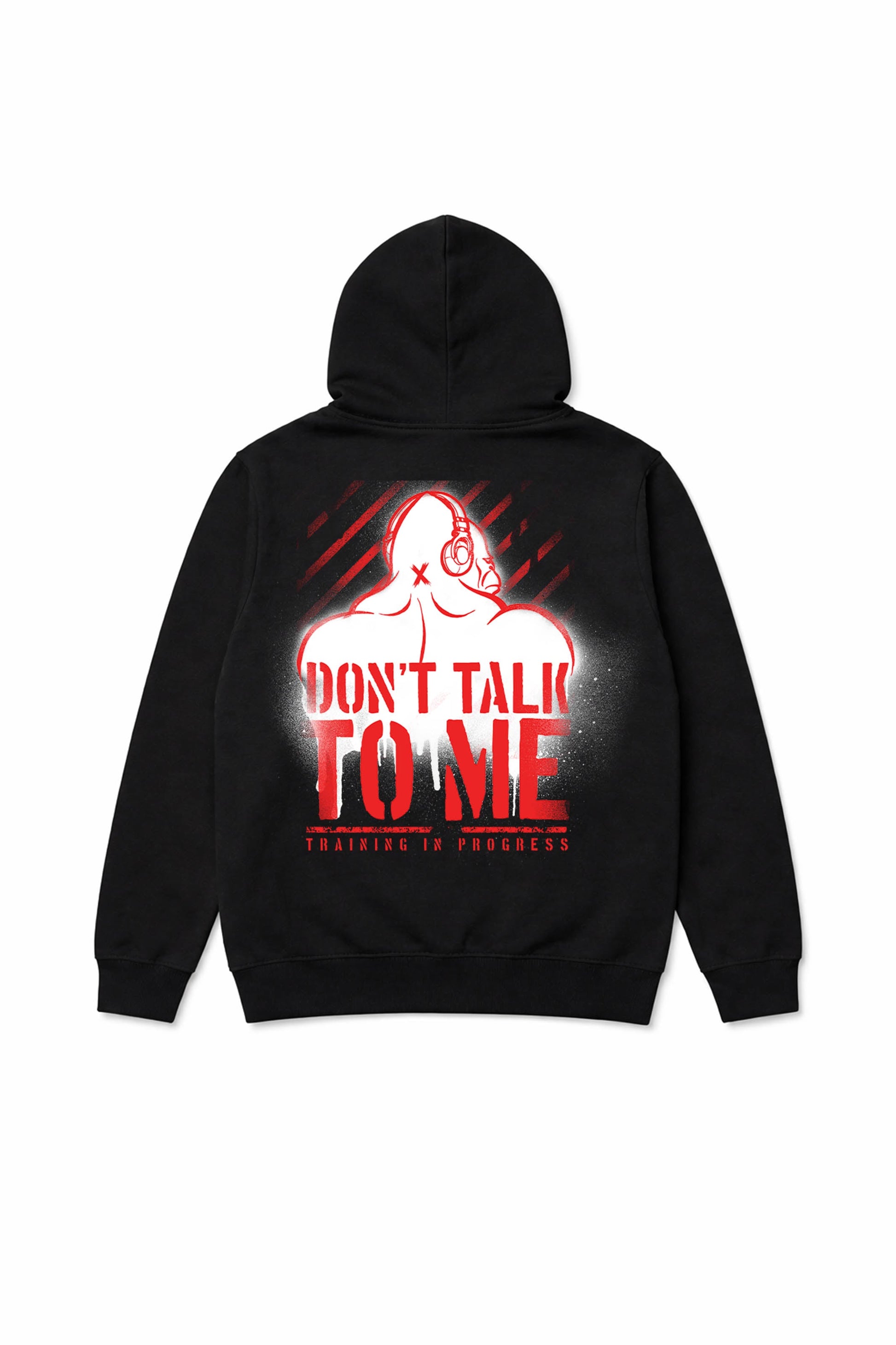 XAPE Don'T Talk To Me Hoodie - Black