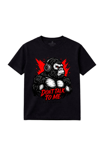 XAPE Don't Talk To Me V3 Tee - Black