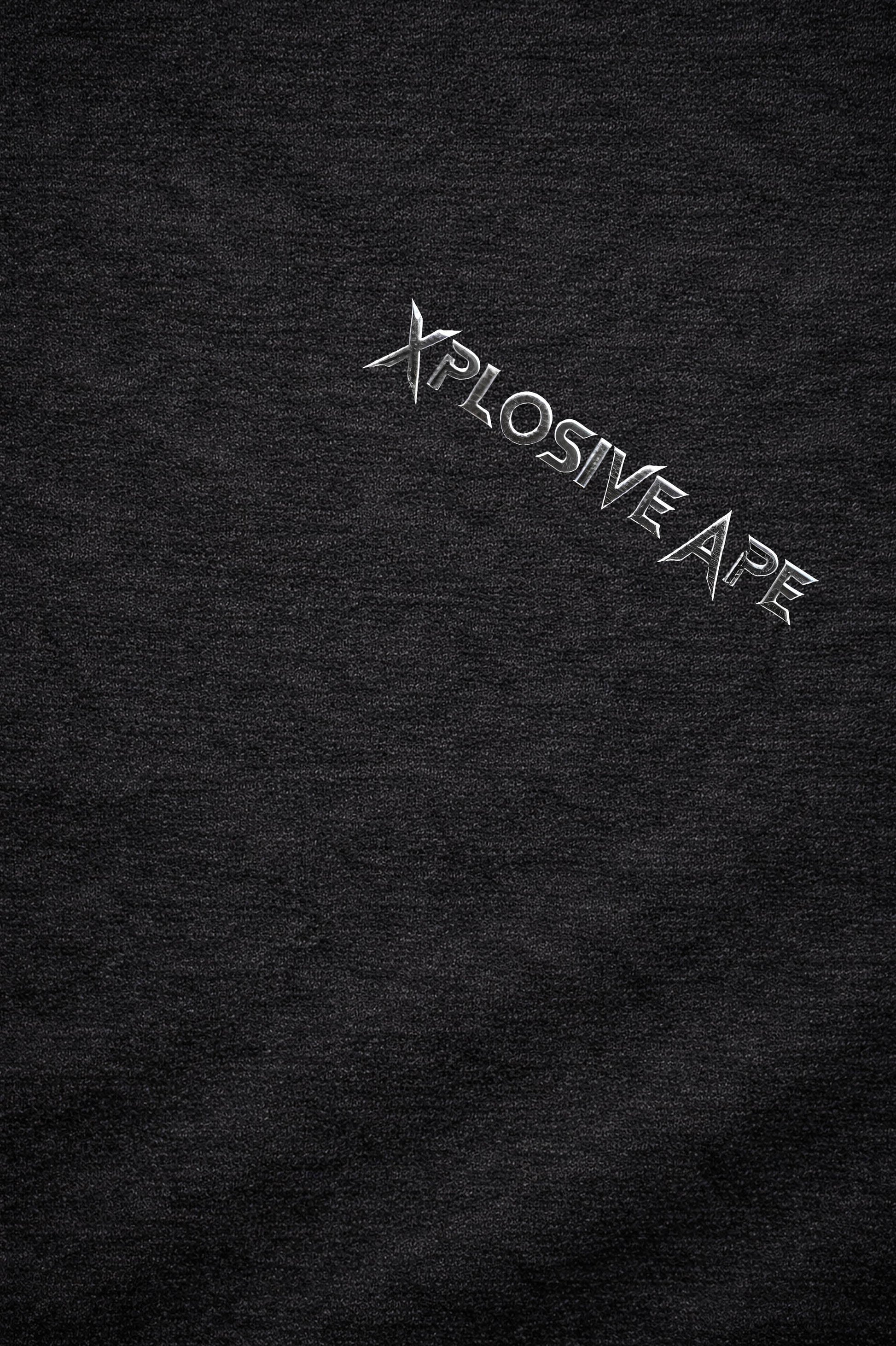 XAPE Double Fang String Hoodie - Black