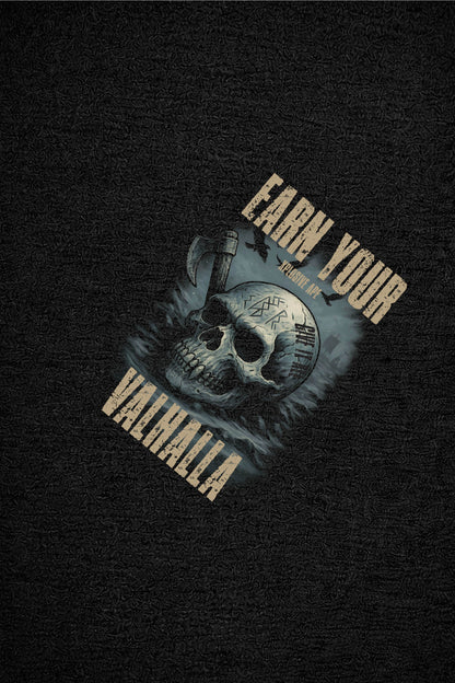 XAPE Earn Your Valhalla Tee - Black
