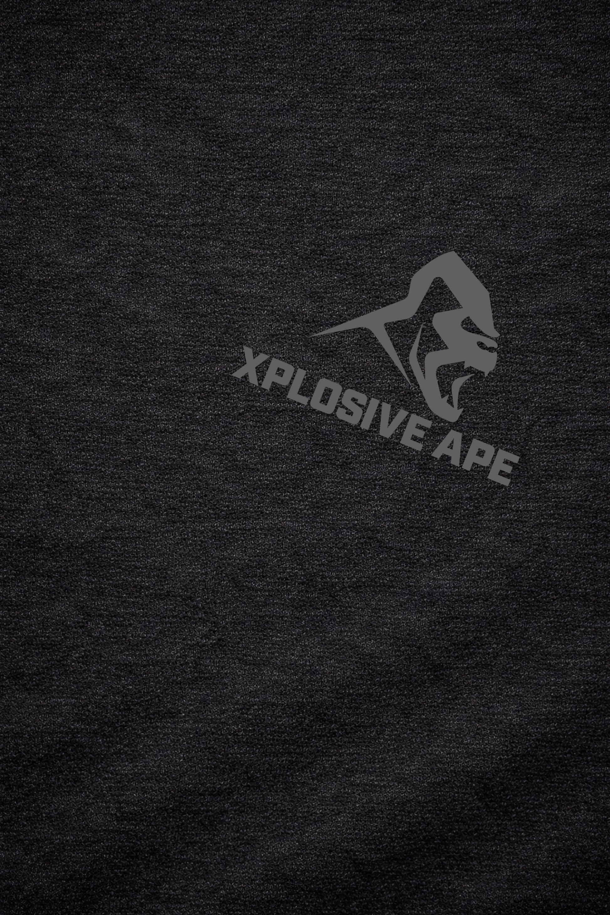 XAPE Earned Not Given String Hoodie - Black
