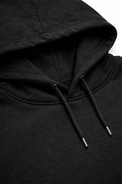 XAPE Earned Not Given String Hoodie - Black