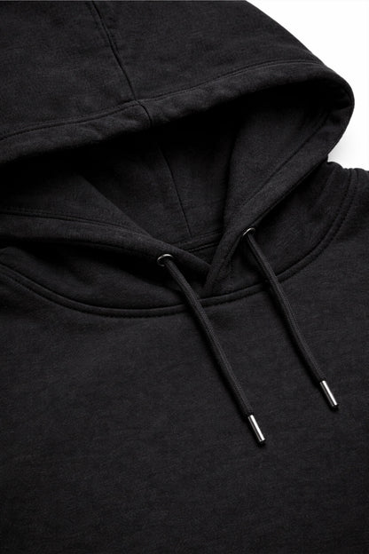 XAPE Essential Camo String Hoodie - Black