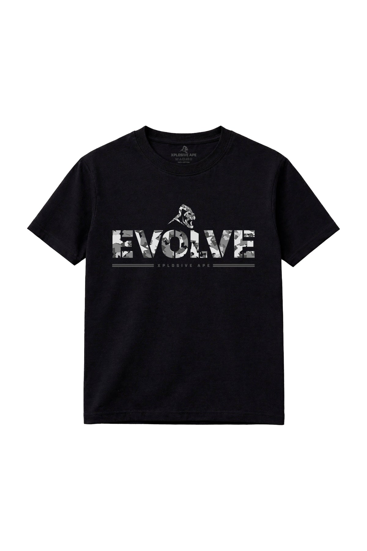 XAPE Evolve Camo Tee - Black