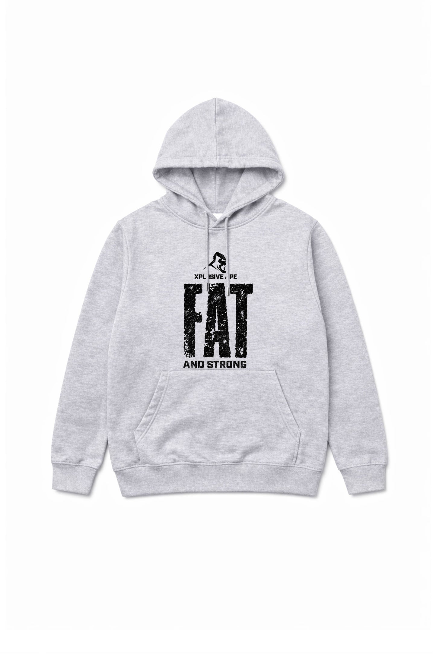 XAPE Fat And Strong V2 String Hoodie - Sports Grey