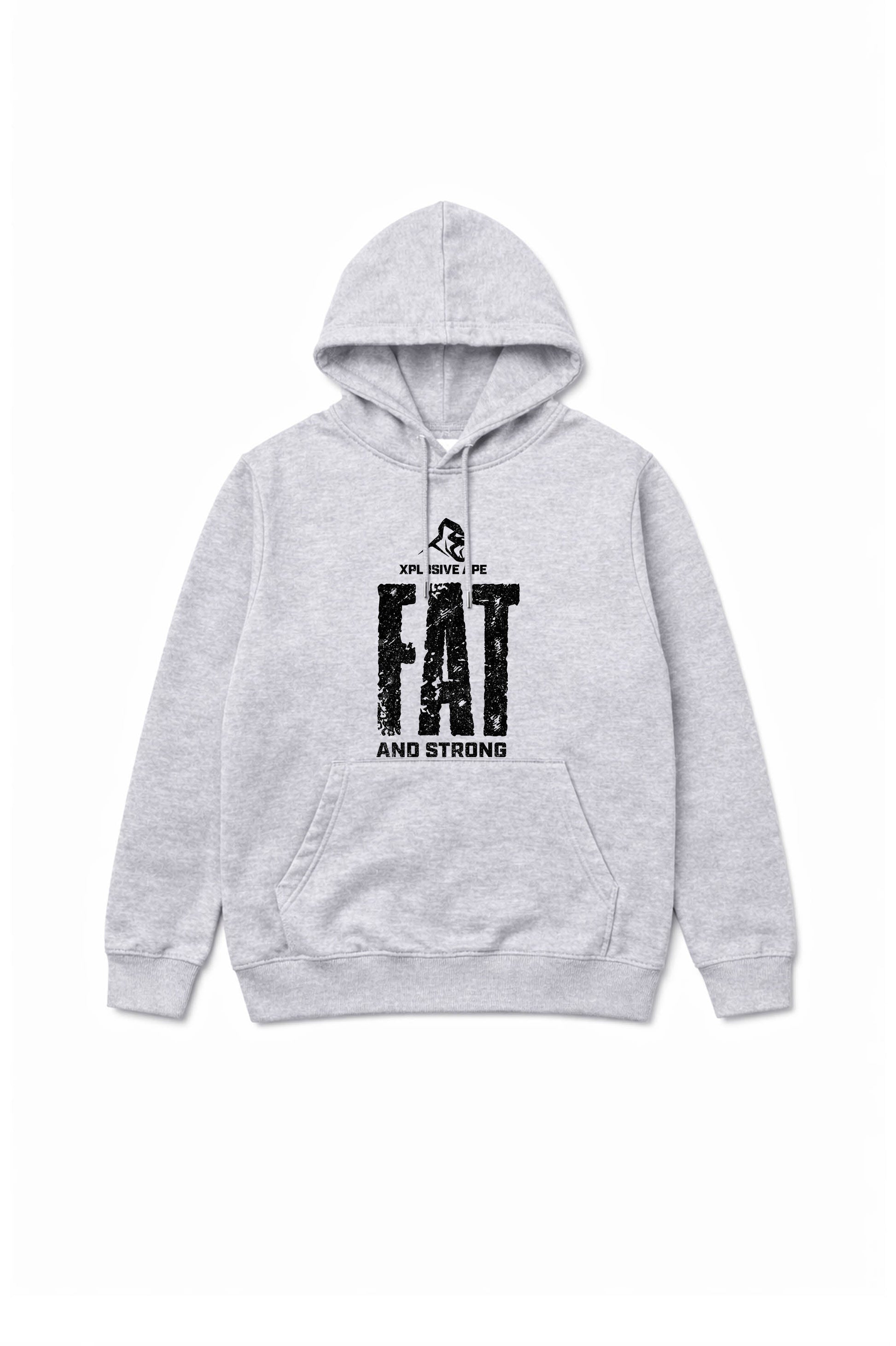 XAPE Fat And Strong V2 String Hoodie - Sports Grey