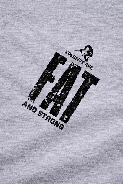 XAPE Fat And Strong V2 String Hoodie - Sports Grey