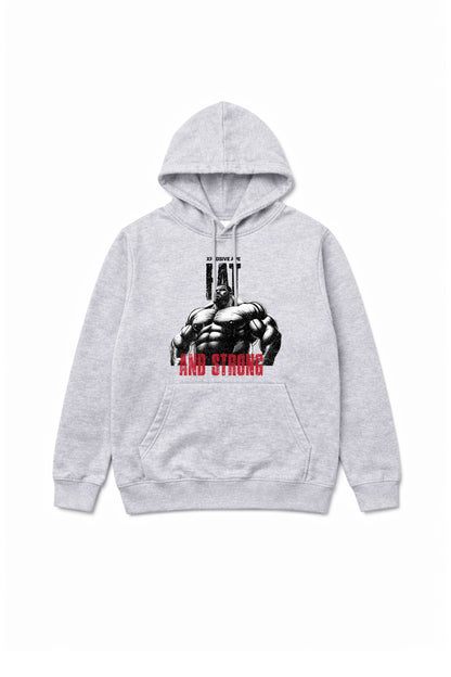 XAPE Fat And Strong V3 String Hoodie - Sports Grey