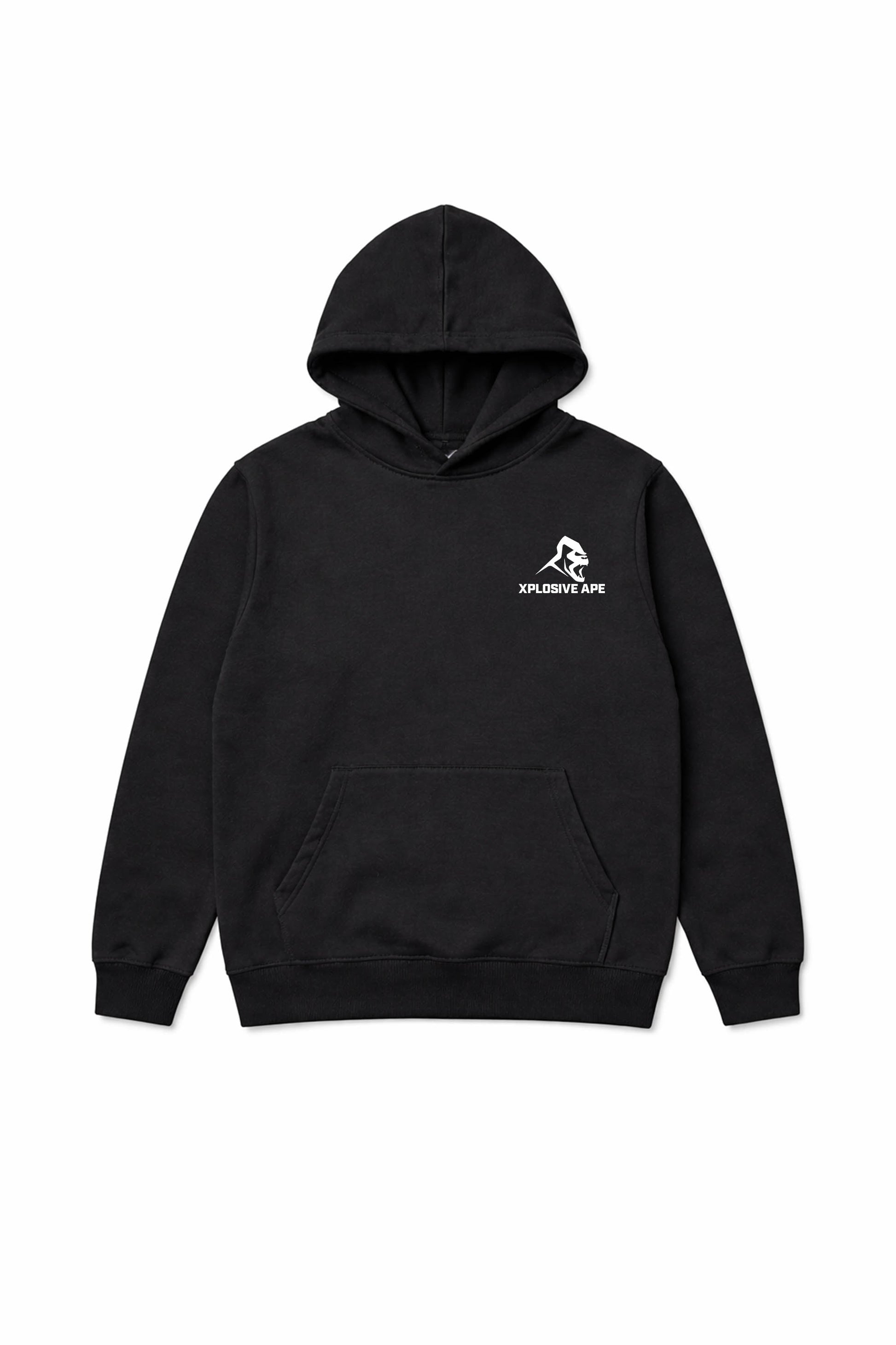 XAPE Feel The Pump Hoodie - Black