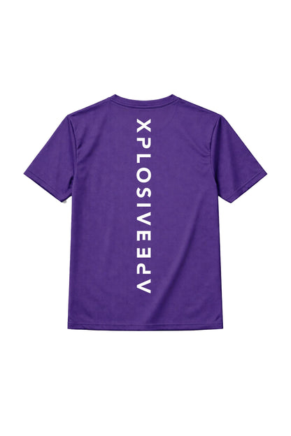 XAPE Futuristic Tech Tee - Purple