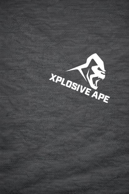 XAPE Futuristic V2 String Hoodie - Charcoal