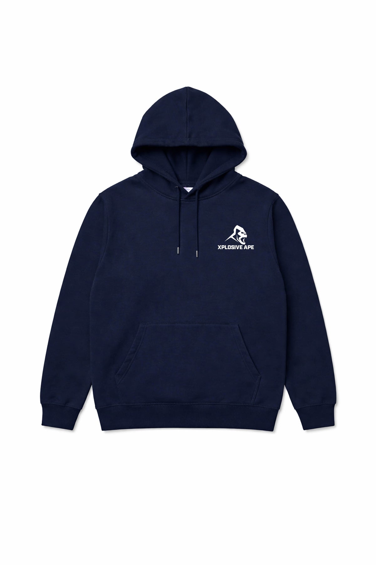 XAPE Futuristic V2 String Hoodie - Navy