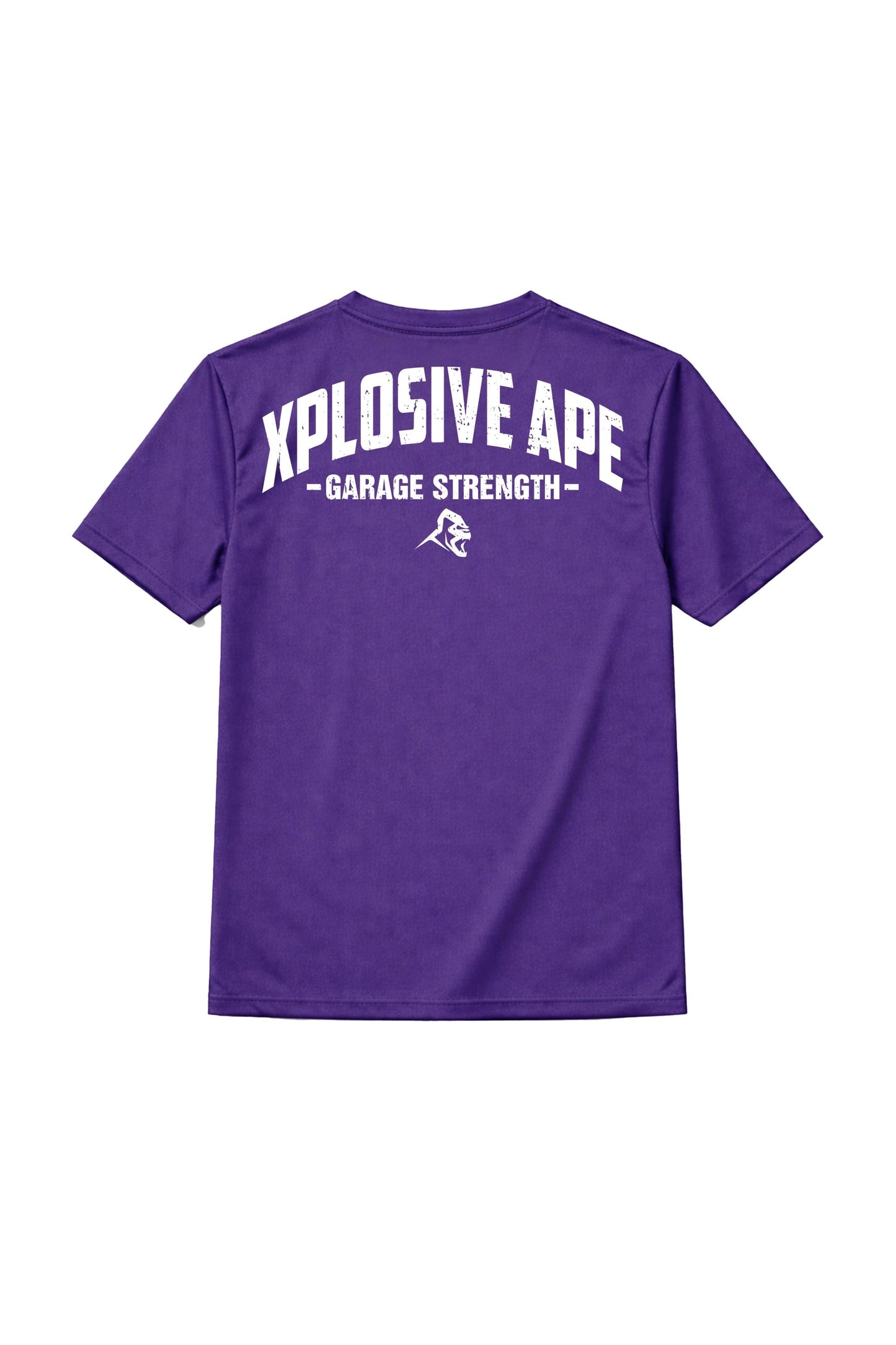 XAPE Garage Strength Tech Tee - Purple