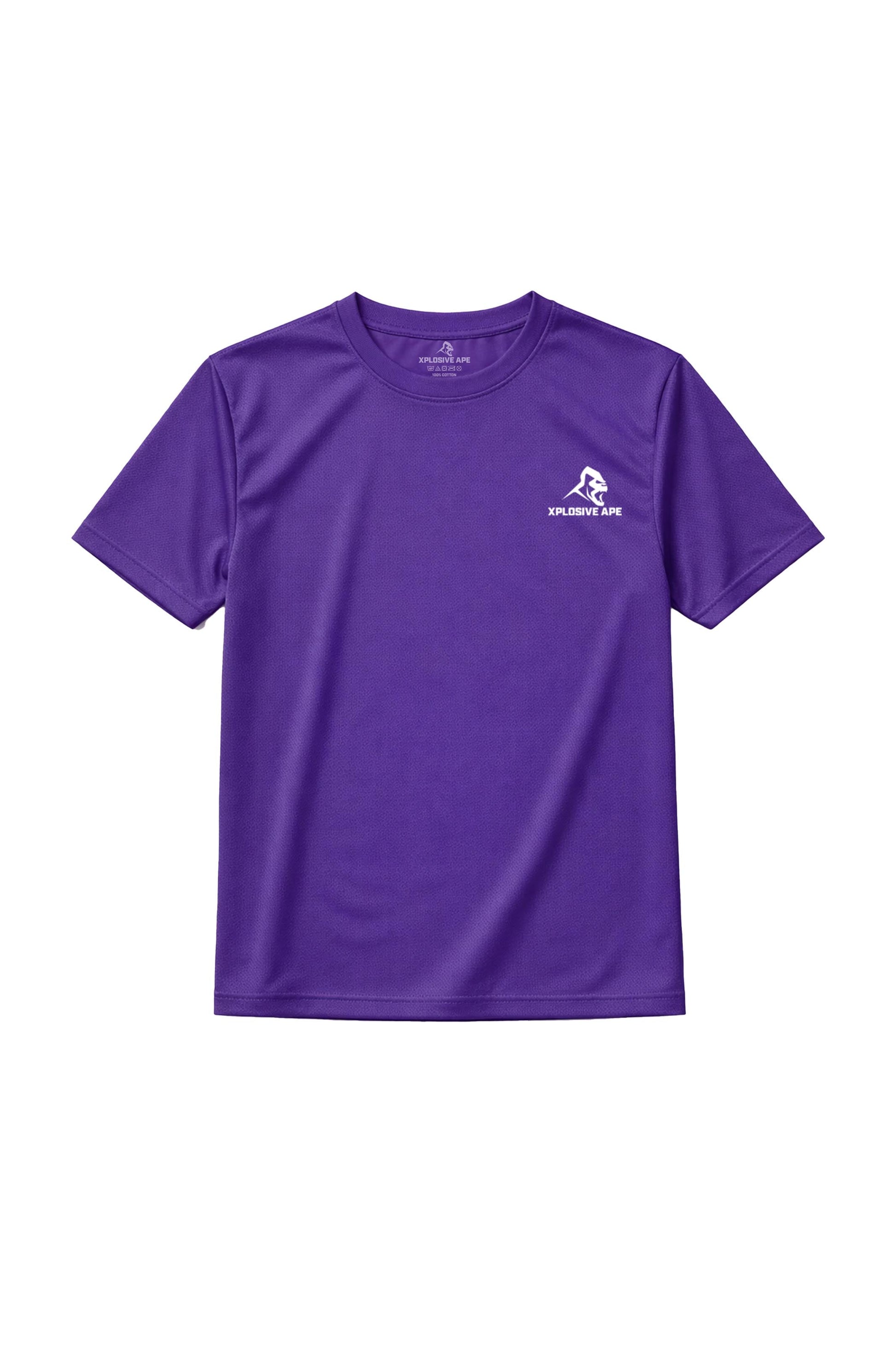 XAPE Garage Strength Tech Tee - Purple