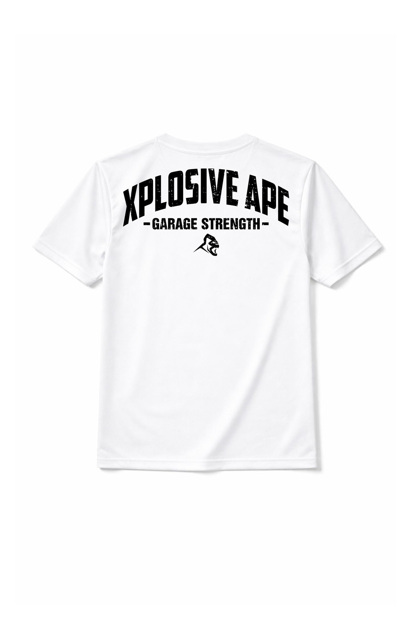 XAPE Garage Strength Tech Tee - White