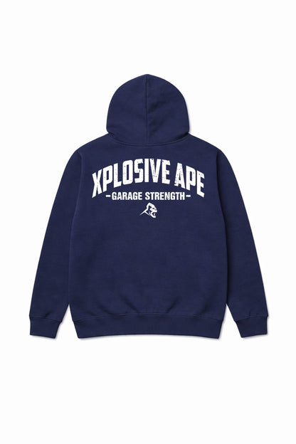 XAPE Garage Strength V2 String Hoodie - Navy