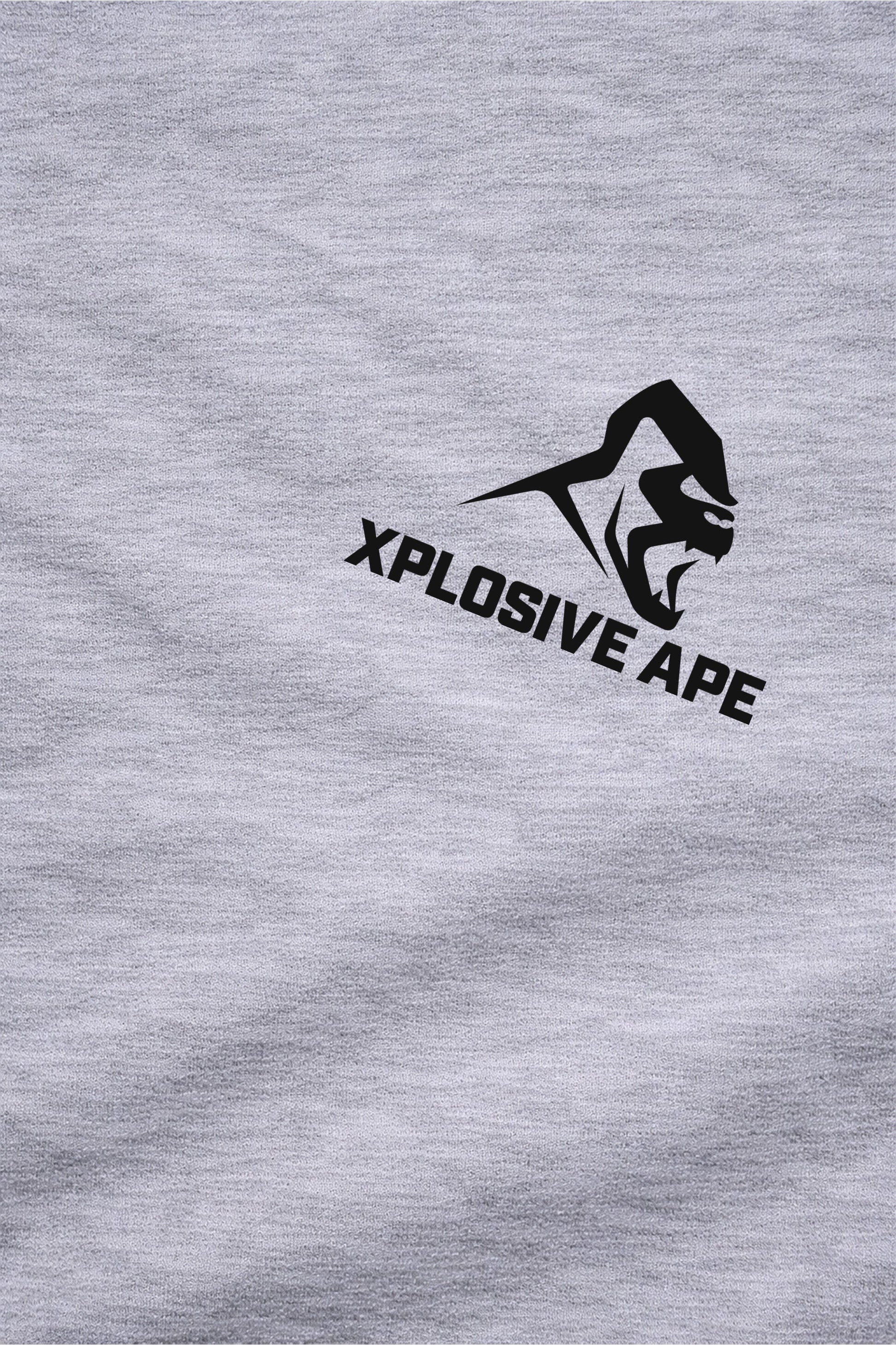 XAPE Garage Strength V2 String Hoodie - Sports Grey