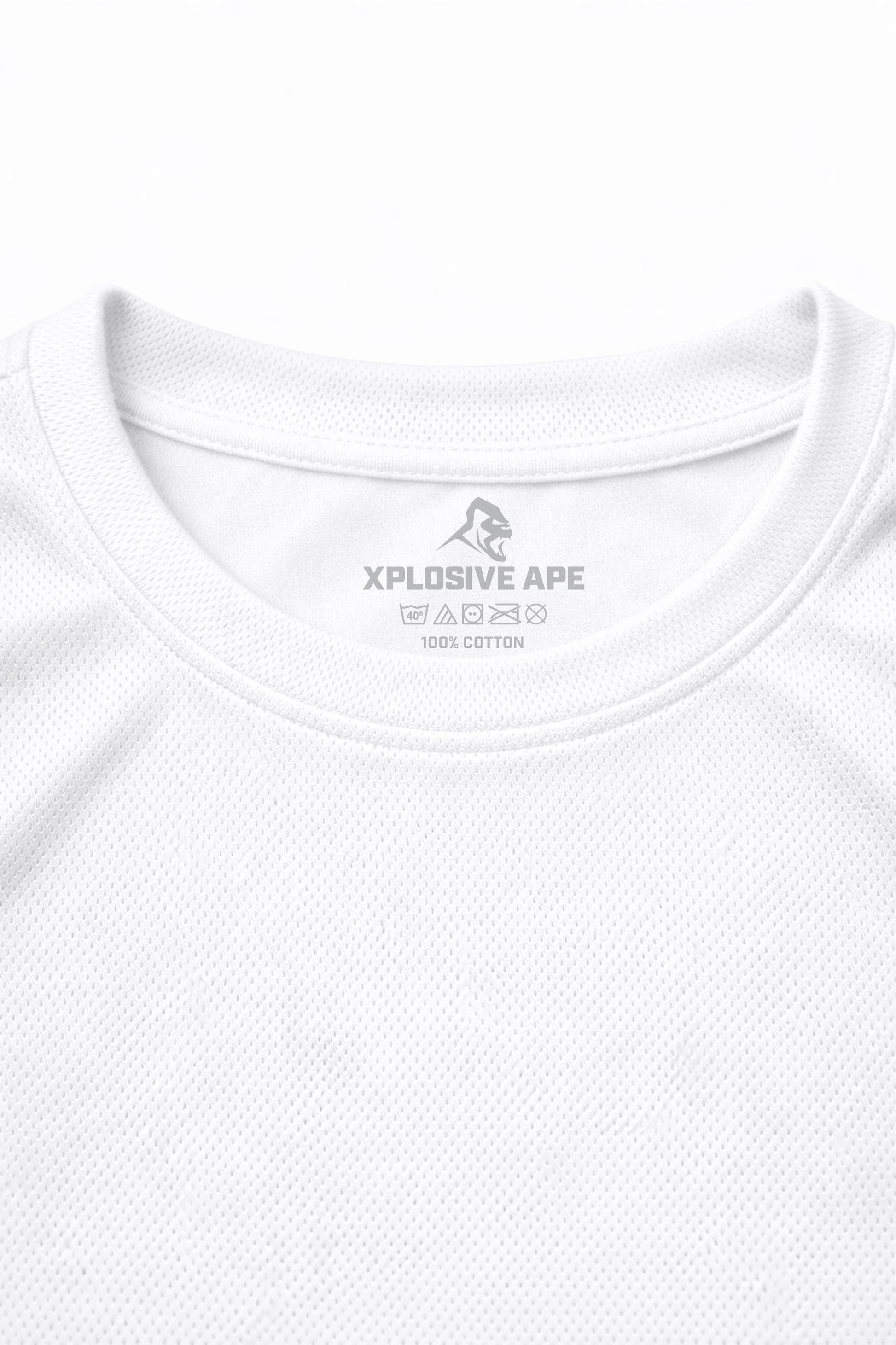 XAPE Graffiti Tech Tee - White