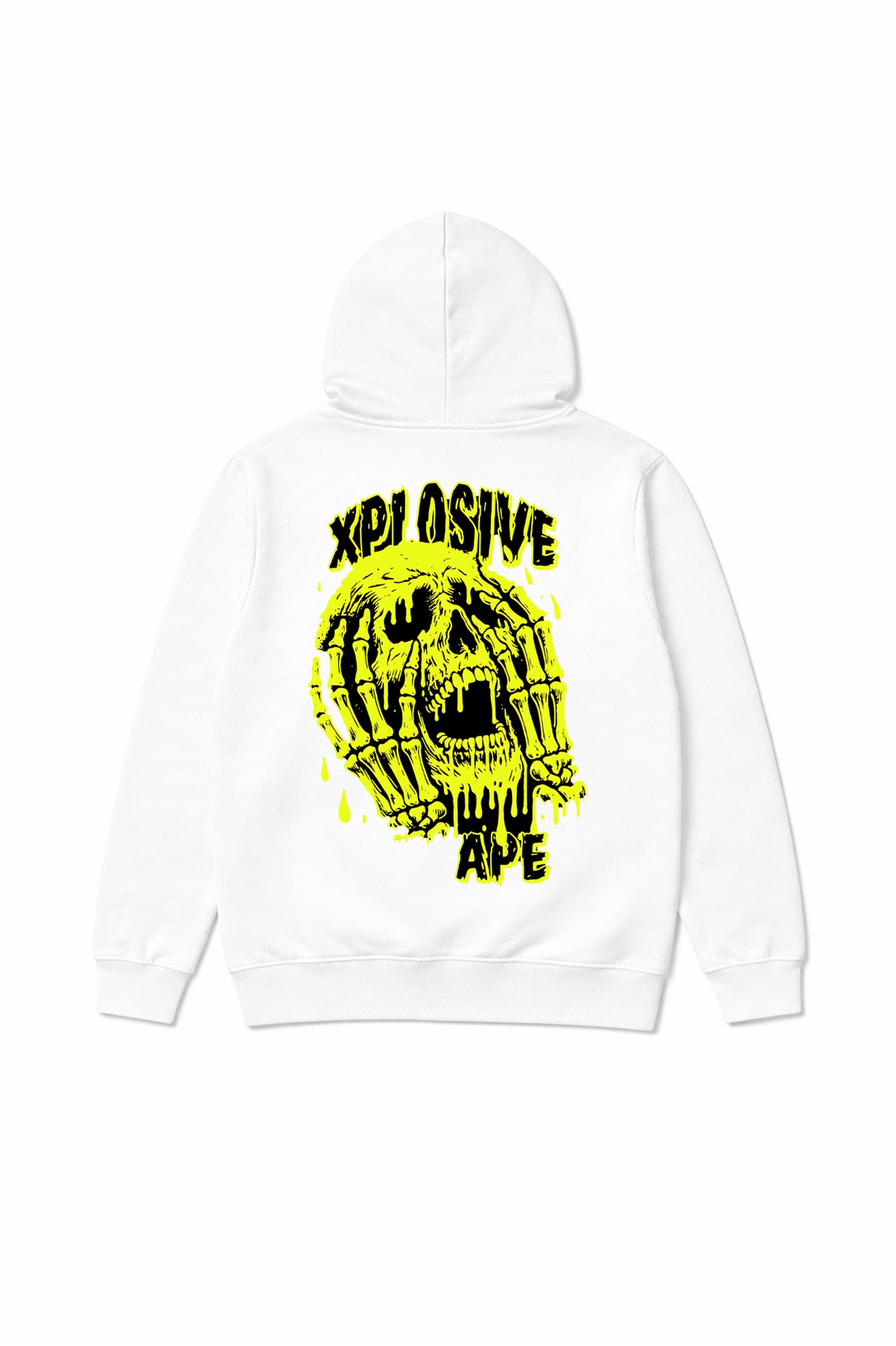 XAPE Grilled Cheese Hoodie - White