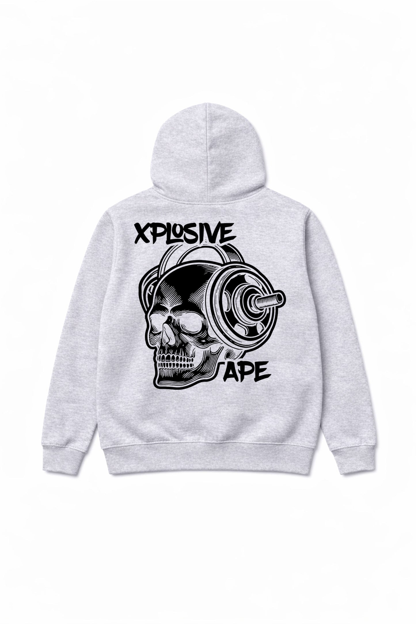 XAPE Headcheese Hoodie - Heather Grey