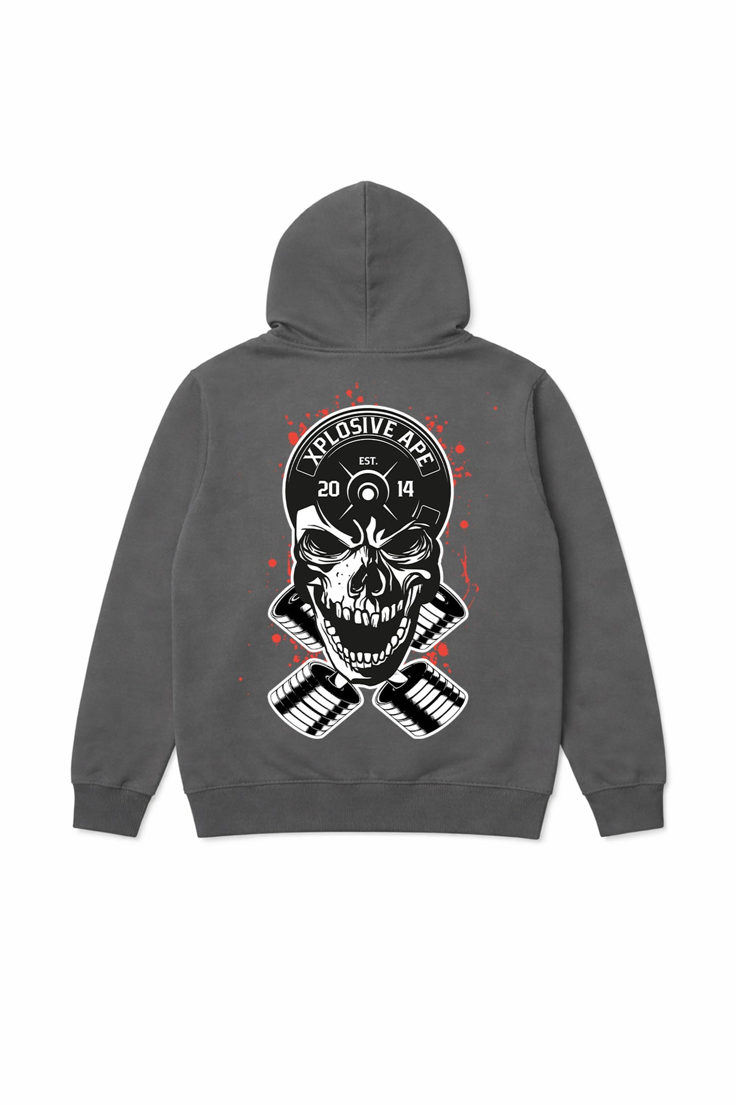 XAPE  Headplate Hoodie - Charcoal