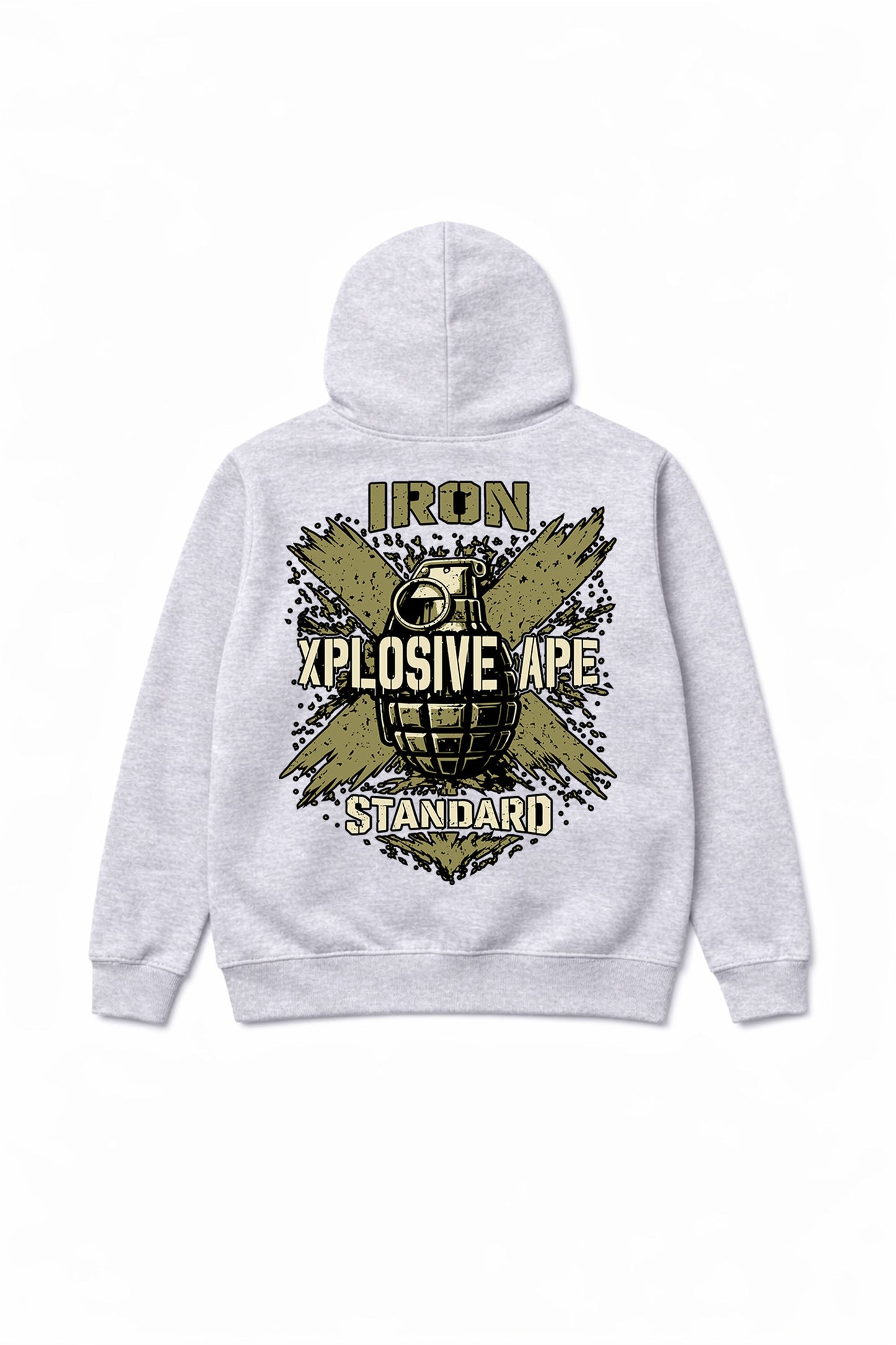 XAPE Iron Hoodie - Sports Grey