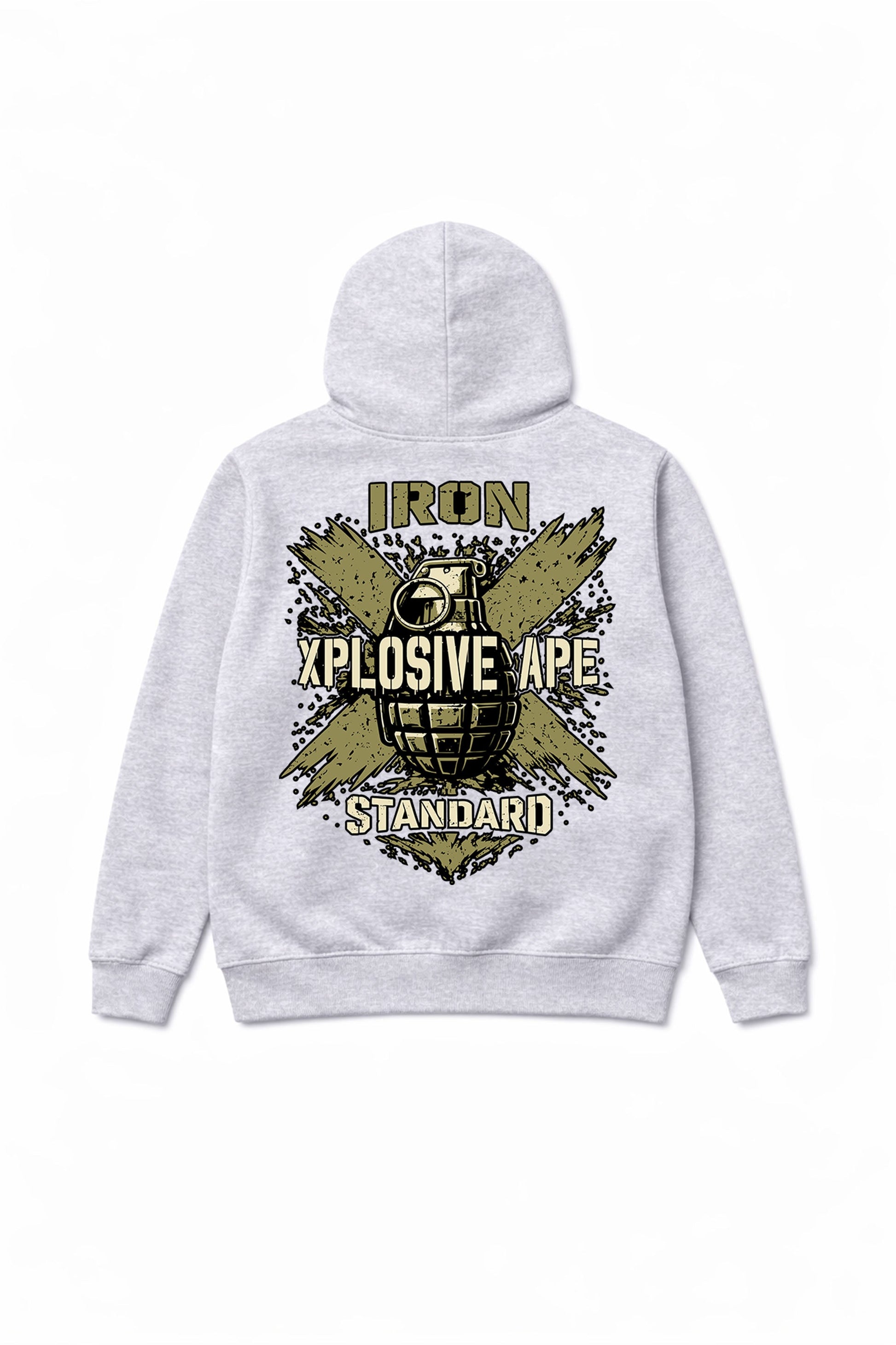XAPE Iron Hoodie - Sports Grey