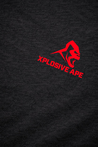 XAPE Love & War String Hoodie - Black